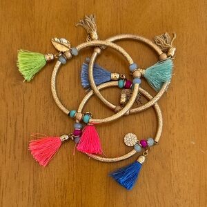 3 Lilly Pulitzer Stretchy Bangles